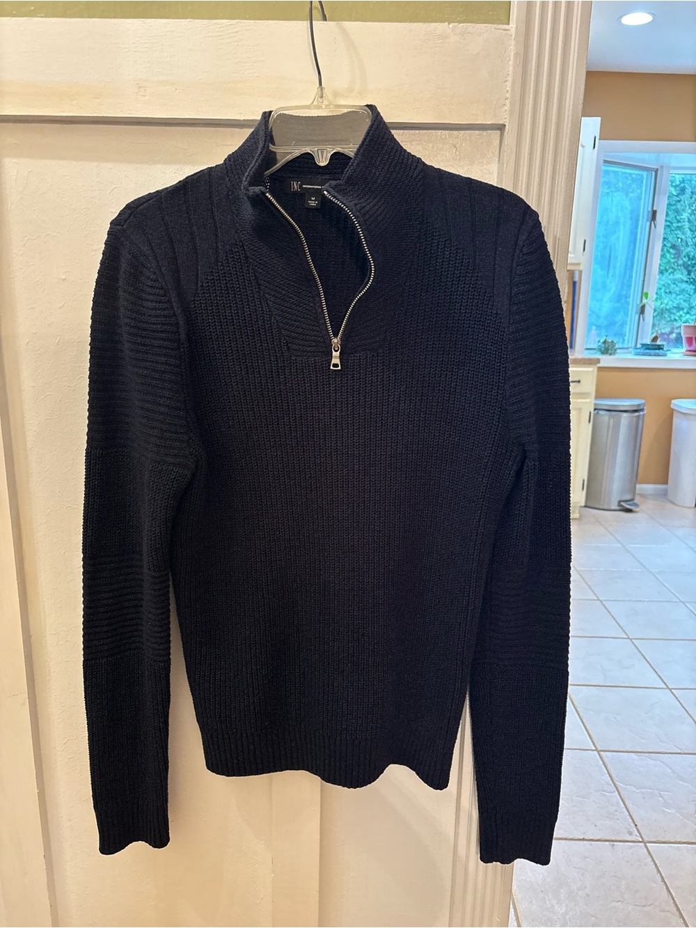 INC Men's Zip Up Sweater